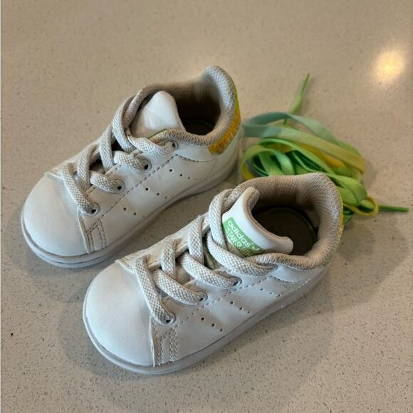 Adidas x Disney Stan Smith "Tinkerbell" Infant Sneakers size 4k - Picture 9 of 10